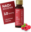 Liquid NAD+ | NMN Alternative | 10x More Absorption | Liposomal Nicotinamide Riboside and Resveratrol with Antioxidants | Twice-a-Week | Firm Skin & Brain Health| 10 Shots