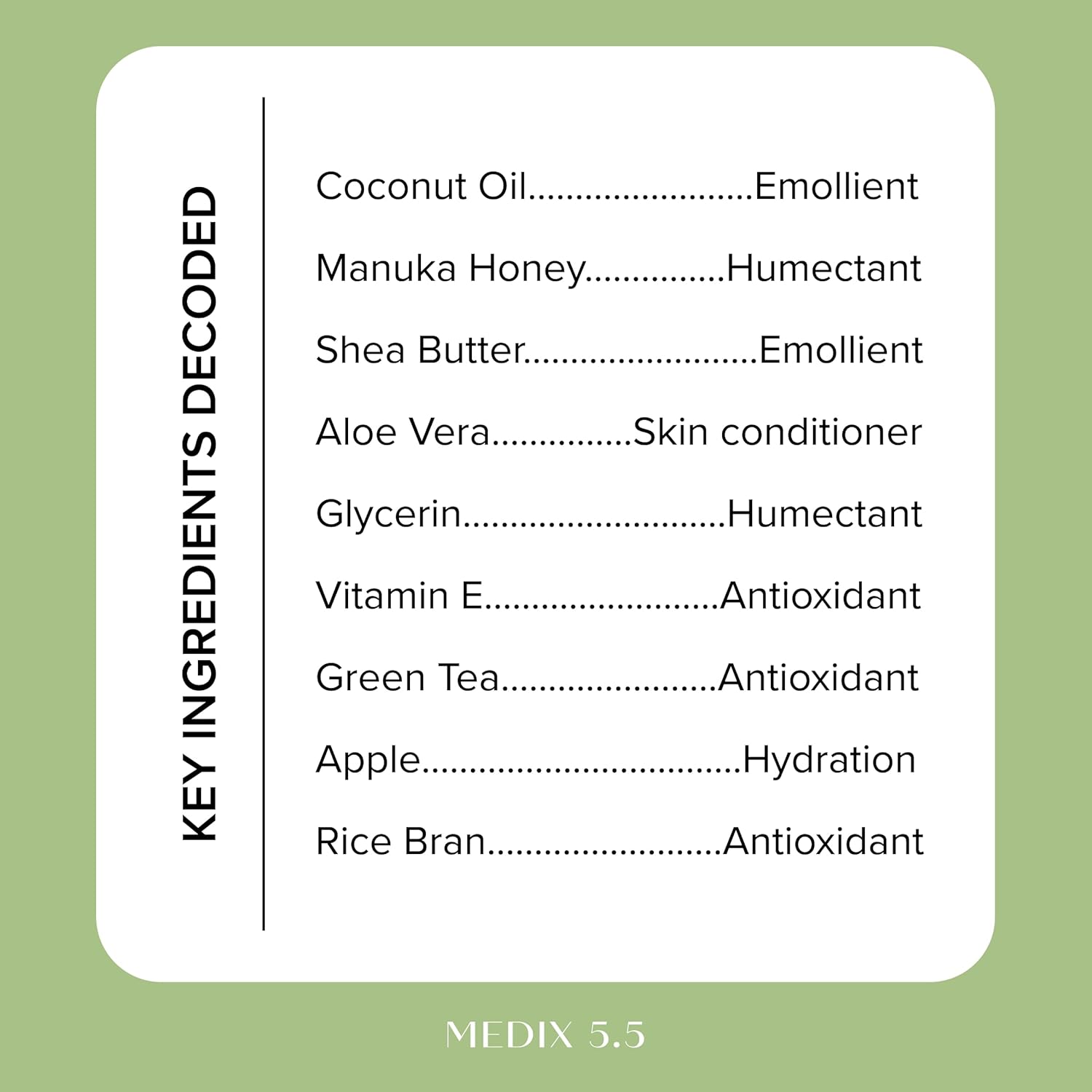 MEDIX 5.5 Coconut Oil Lotion W/ Manuka Honey Cream Skin Care Face Moisturizer & Body Cream | Firming Coconut Oil For Skin Minimizes Look Of Dry Skin, Cellulite, Stretch Marks, & Wrinkles, 2-Pack