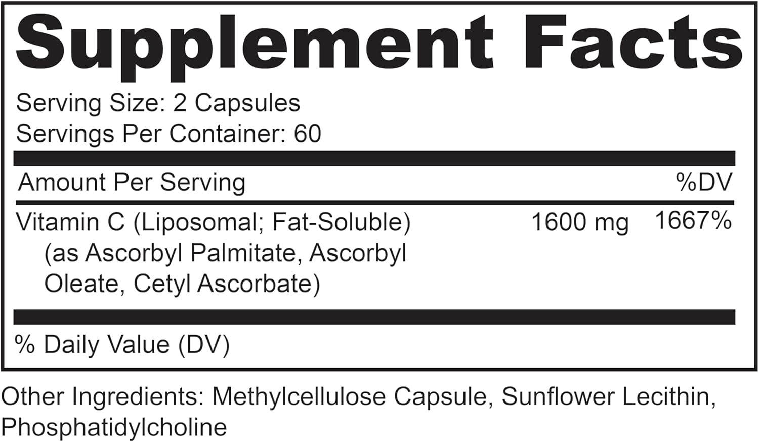 LIVELY VITAMIN CO. Citrus Kick - Liposomal Vitamin C - Sunflower Lecithin - Immune Function - Highly Absorbable - Collagen Synthesis - Eye Health Immunity - Gluten Dairy Soy Free - 120 Capsules