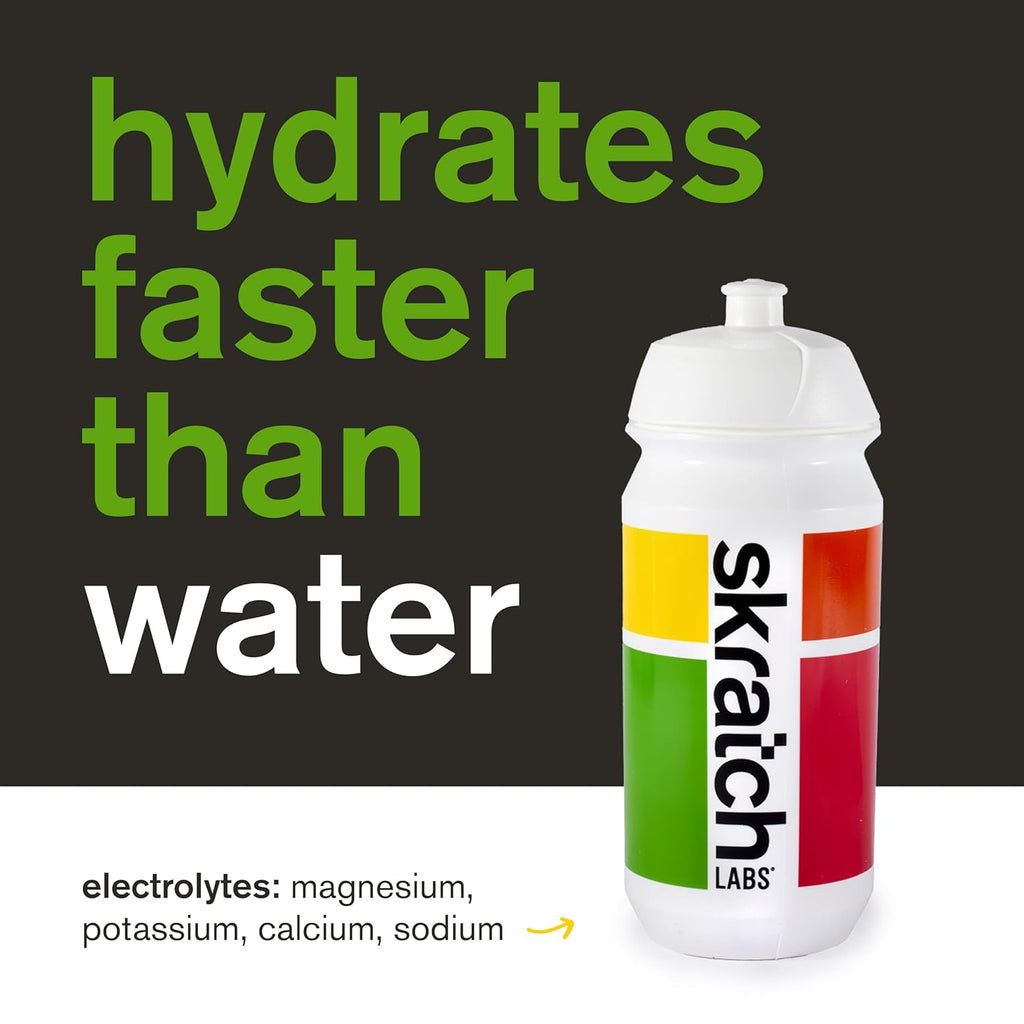 Skratch Labs Hydration Powder | Sport Drink Mix | Electrolytes Powder for Exercise, Endurance, and Performance | Lemon + Lime | 60 Servings | Non-GMO, Vegan, Kosher