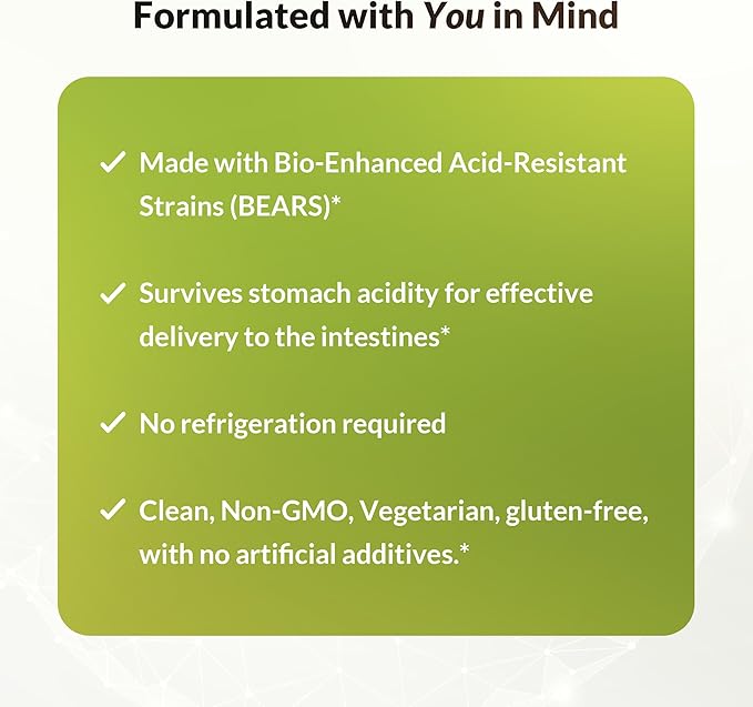 Natural Wellness Super Probiotic + Prebiotic Blend – 10 Billion CFUs with 8 Strains – Probiotics for Women & Men for Digestive Health, Gut Balance & Immune Support – Non-GMO, 30-Day Supply