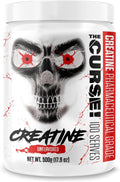 JNX SPORTS The Curse! Creatine Monohydrate Powder 100 Servings | Pure Micronized Creatine 5g Per Serving | 500g - 17.6 Ounce