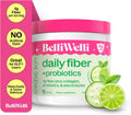 Fiber Supplement for Women & Men – Premium Daily Fiber Powder from Organic Acacia with Added Collagen, Electrolytes & Probiotics – No Bloat, Constipation & Gut Health Support (Cucumber)
