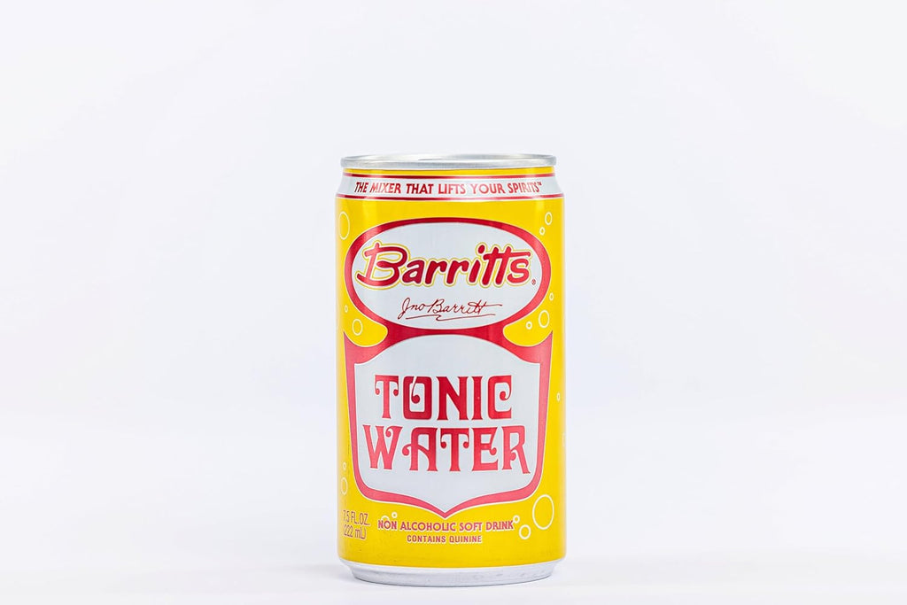 Barritt's Mixers - Tonic Water, Non-Alcoholic Soda Cocktail Mixer, 7.5 fl oz Cans, 24 Pack, Mini