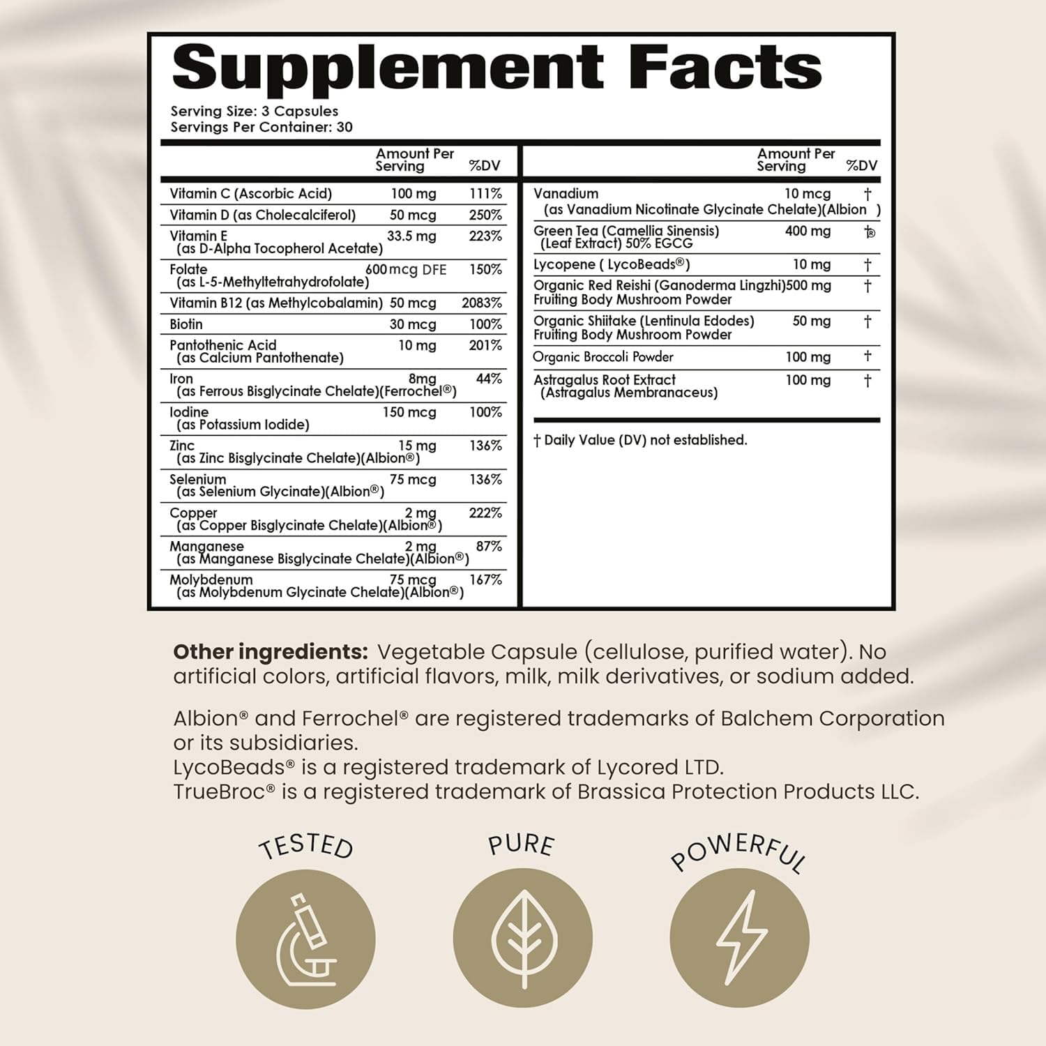 PAPCLEAR Physician Formulated | All Natural Immune Support Supplement | Advanced Powerful Immunity Booster | 90 Capsules | Pack of 6