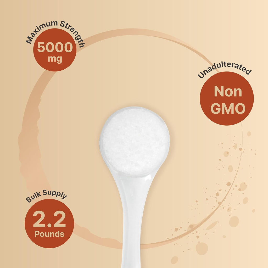 NatureBell Creatine Monohydrate Powder 1,000g, 5,000mg Per Serving | Micronized, Pure & Unflavored | Pre-Workout Muscle Support | Keto, Vegan, Filler-Free | 200 Servings (2.2 lb)