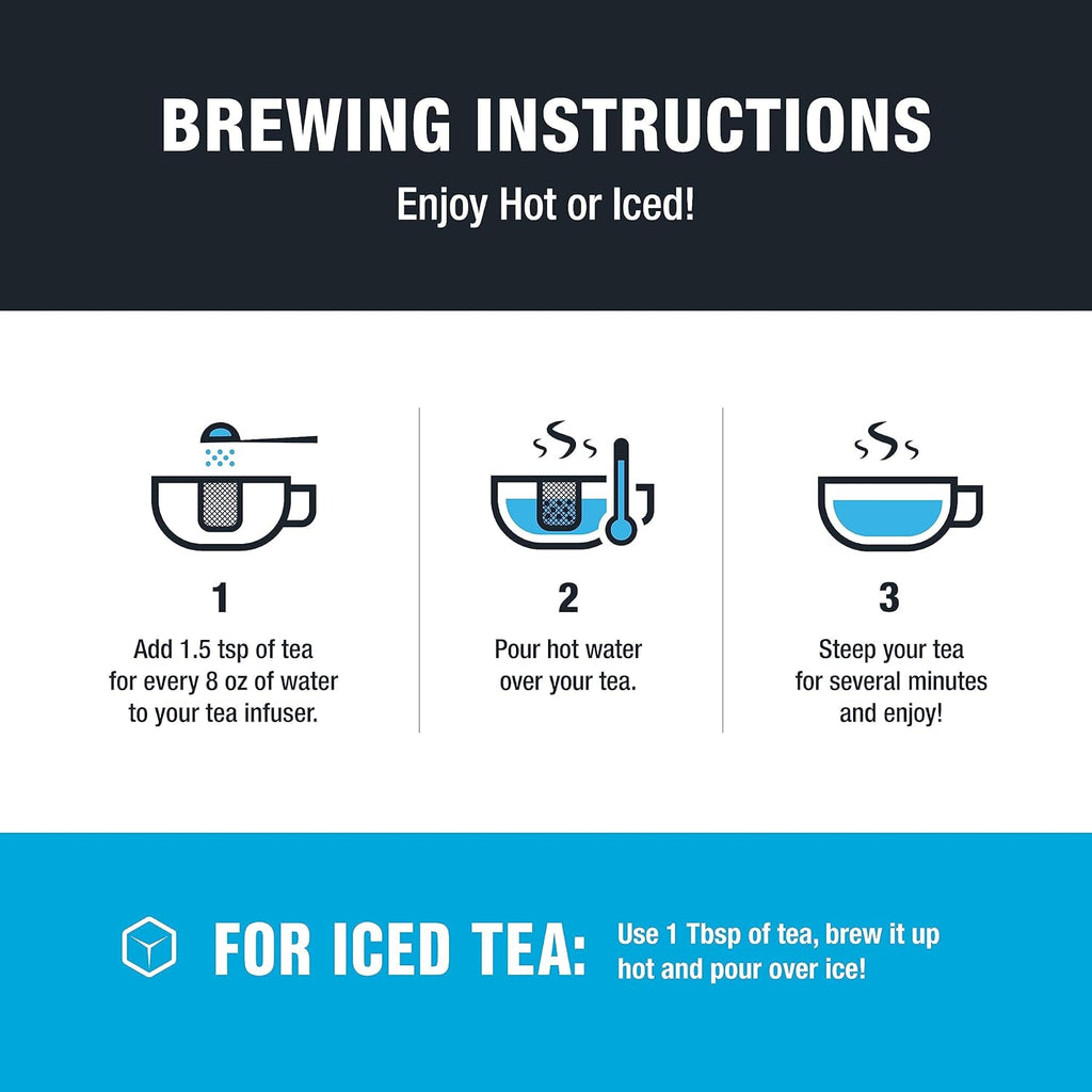 Tiesta Tea - Single Origin Tea Sampler Dry Flight Set, Loose Leaf, High to Low Caffeine, Makes Hot & Iced, Assorted Brew Sets with Green, White, Black & Oolong, 7 Resealable Sample Pouches