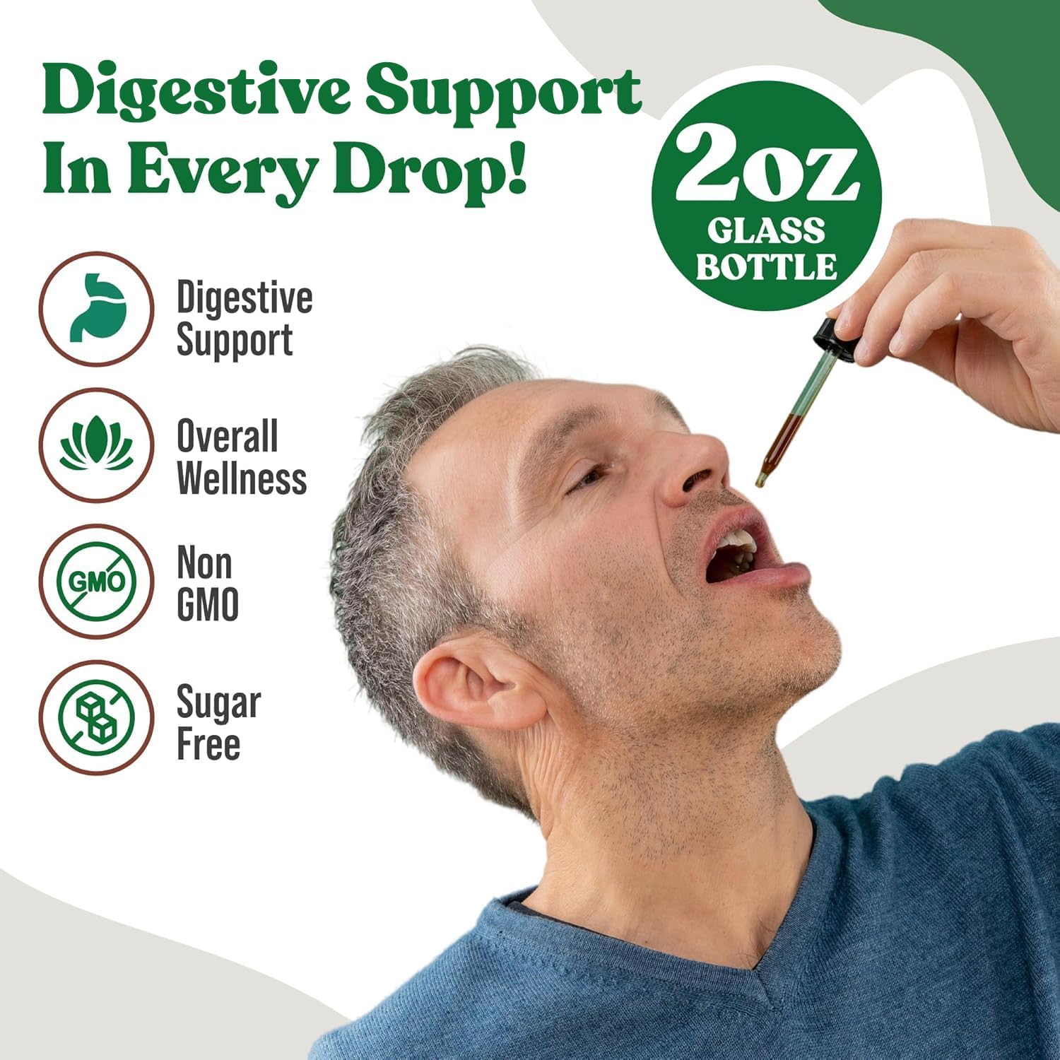 Rejuvica Health DigestaPro - Advanced Digestive Bitters Supplement - Liquid Delivery for Better Absorption - Gentian, Artichoke, Burdock, Chanca Piedra, Ginger & More!