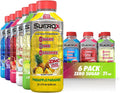 SueroX Sugar-Free Sports Drink for Hydration and Recovery, Electrolyte Hydration Drink with 8 Ions, Zero Calorie Sports Drinks with Electrolytes, Power Pack, 21.3 Fl Oz, 6 Count