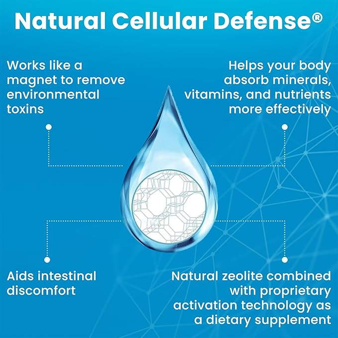 NCD2 Liquid Mineral Supplement, Advanced Cellular Support Formula, Daily Digestive & Detox, Immune, pH Balance, Cleansing; Easy-to-Use Drops (One .5 oz Bottle, 90 serv.) by Waiora