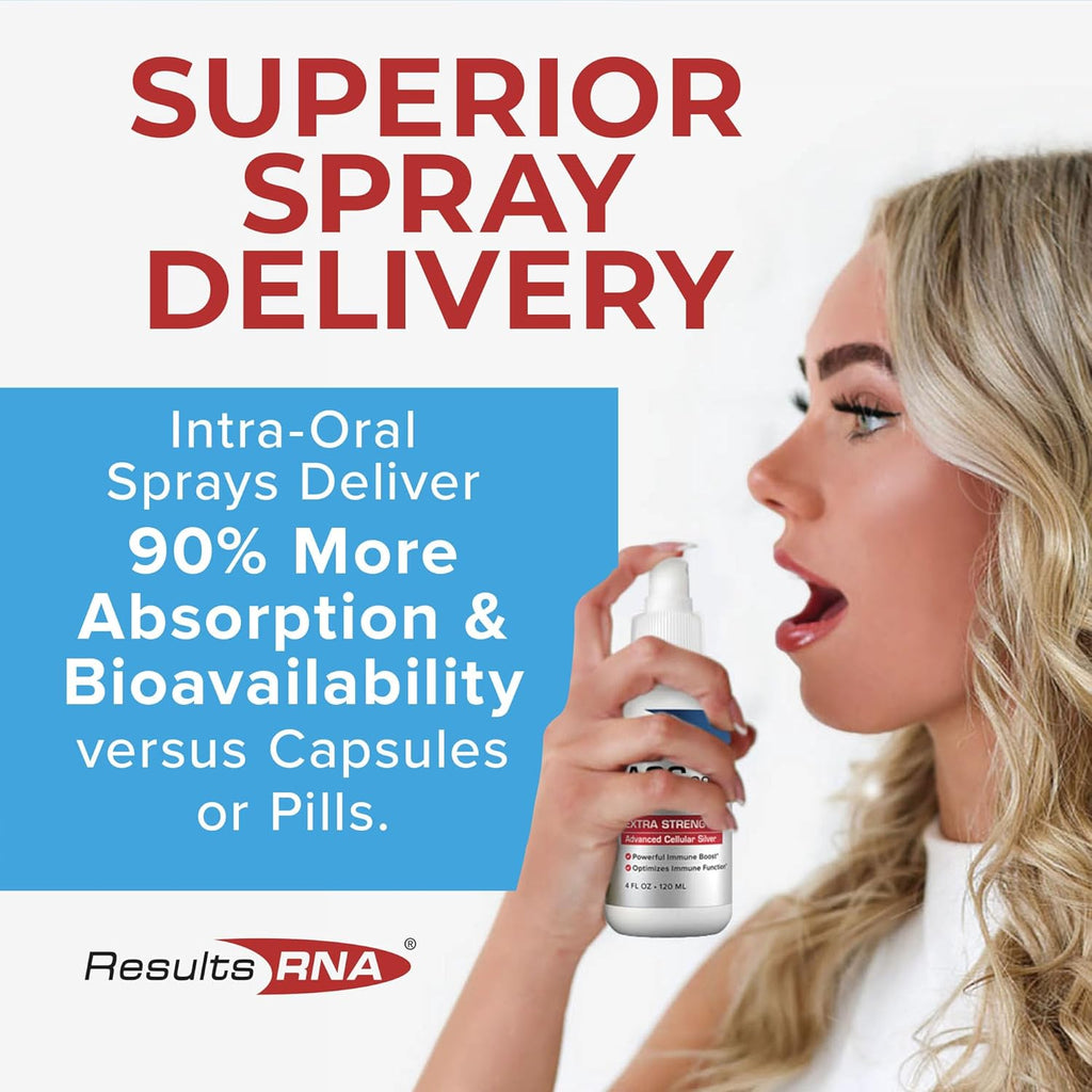 Results RNA - ACS 200 Silver Extra Strength Immune System Support – Advanced Cellular Colloidal Silver Supercharges Your Immune System. Recommended by Doctors Worldwide ( 2 oz )