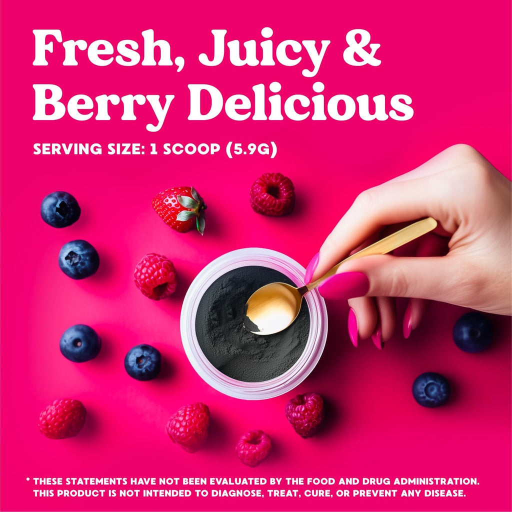 Simply Blossom Nutrition - Daily Greens & Superfood Powder + Collagen + Probiotics for Women's Digestive Health & Bloating Relief. Help Your Health Bloom - 3 Month Supply