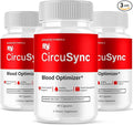 BLUE VIBE Circusync Capsules, Circu Sync Advanced Daily Multivitamin Health Support and All Natural Wellness Supplement Formula, Circusync Health and Blood Support Formula (3 Pack - 180 Capsules)