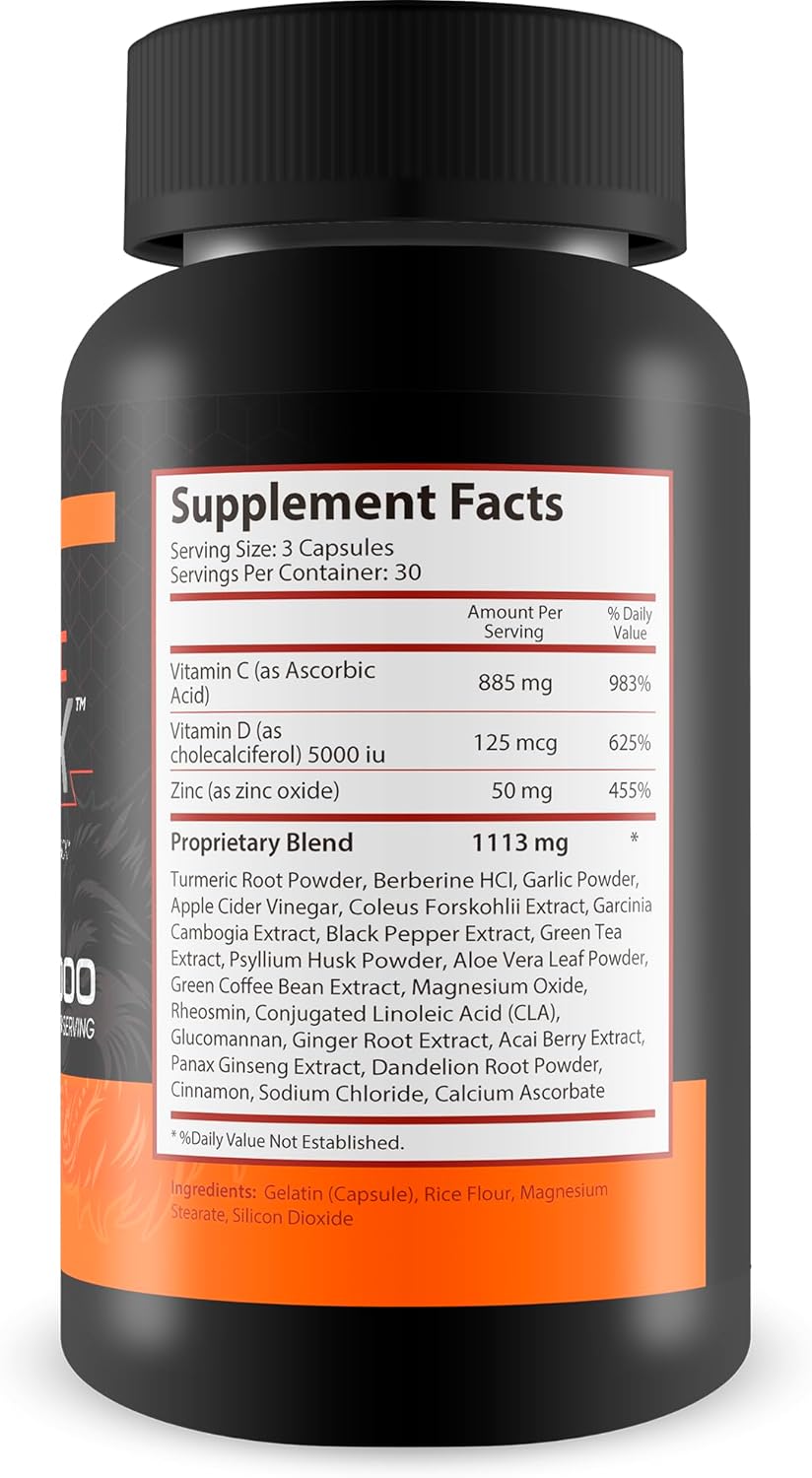 Mukonjo Turmeric Trick - with Vitamin D and Zinc for Men - Our Best Turmeric Curcumin Supplement for Men - Enriched with Black Pepper - Turmeric African Root Trick - Mens Health Vitamin D