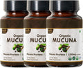 Mucuna 120 Tablets – USDA Organic Mucuna Pruriens – Supports Relaxation & Cognitive Function* - Pack of 3