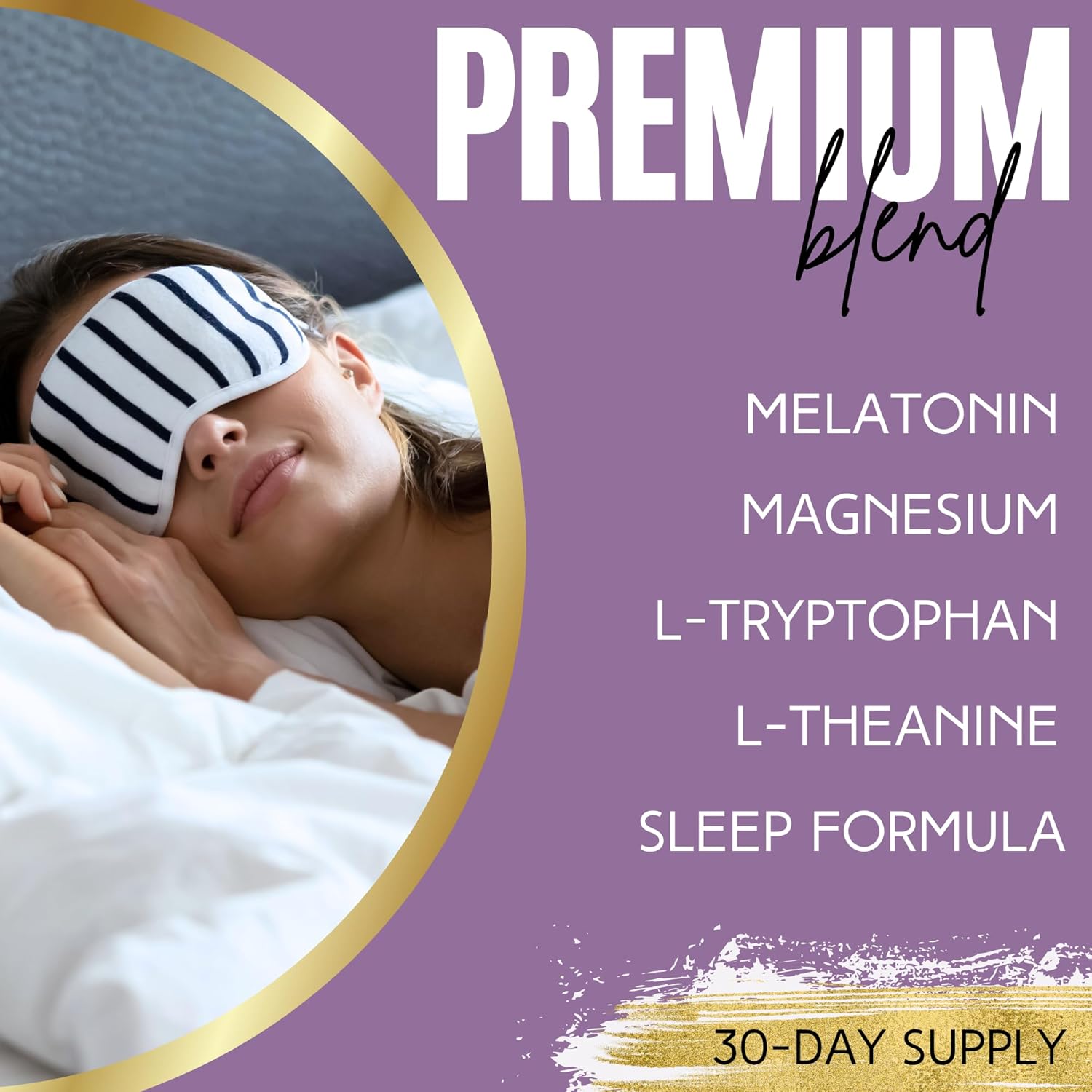 Lumen Naturals Sleep Aid for Adults, Herbal Supplement with Melatonin, Valerian Root, Magnesium, Deep Sleep Support to Promote Calm Deep Sleeping for Better Rest - 60 Capsules