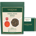 VAHDAM, Himalayan Gold Black Tea (50 Cups/3.53oz) Pure Black Tea Leaves With GOLDEN TIPS | Robust, Rich & Flavory Loose Tea | Unblended Single Origin Black Loose Leaf Tea | Vacuum Sealed Pack