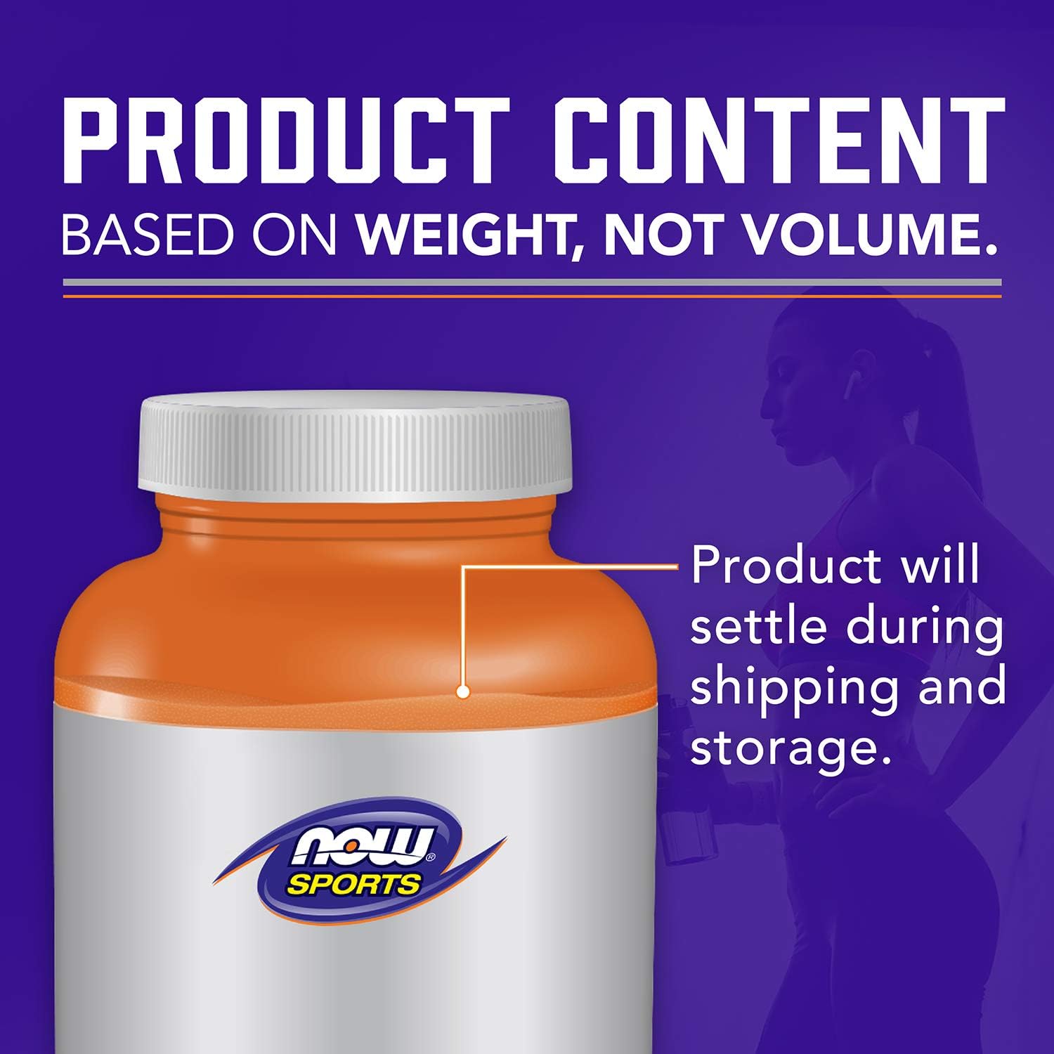 NOW Foods Sports Nutrition, Pea Protein 24 g, Easily Digested, Unflavored Powder, 12-Ounce