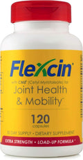 Flexcin Extra Strength Joint Formula with CM8 (Cetyl Myristoleate) - Joint Supplements for Men and Women with Glucosamine, MSM, Collagen Type II - 120 Capsules