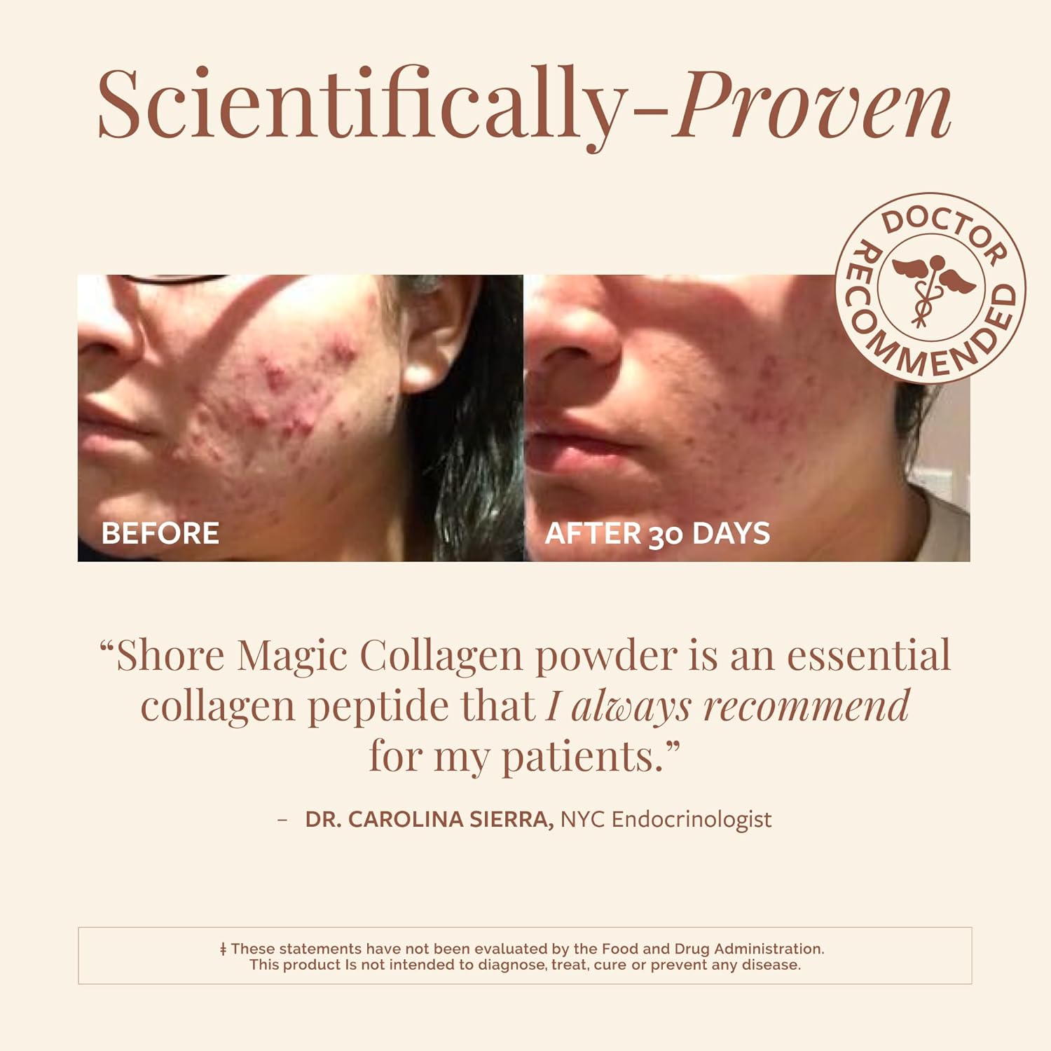Premium Marine Collagen Powder with Type I II III and IV Hydrolyzed Peptides for Women Men Sustainably Sourced Wild Fish Unflavored Certified Halal Kosher - 4 Month Supply (Price 3 Months)