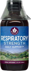WishGarden Herbs Respiratory Strength Daily Support - Plant-Based Herbal Lung Support Supplement with Organic Mullein & Elecampane, Supports Long-Term Lung Resilience and Better Lung Efficiency, 4oz