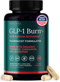 GLP-1 Supplement for Appetite Support and Metabolic Health for Men and Women with BHB Ketones, Apple Cider Vinegar, Berberine HCL, Turmeric and Cinnamon - Supports Energy, Digestion and Daily Balance