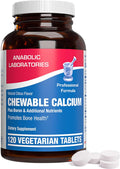 Chewable Calcium Supplement for Women - Clinical Bone Supplement with Chewable Calcium with Vitamin D Magnesium and Boron Complex for Bone Health & Strength Support - Made in The USA - 30 Servings