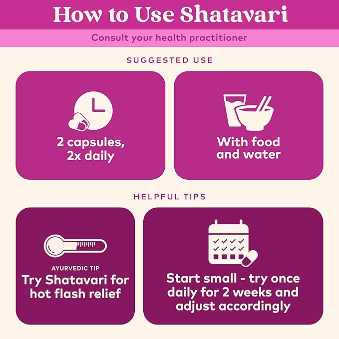 ORGANIC INDIA Shatavari Herbal Supplement - Supports Hormonal Balance, Immune and Inflammatory Response, Vegan, Gluten-Free, USDA Organic, Supports Reproductive Health - 90 Capsules