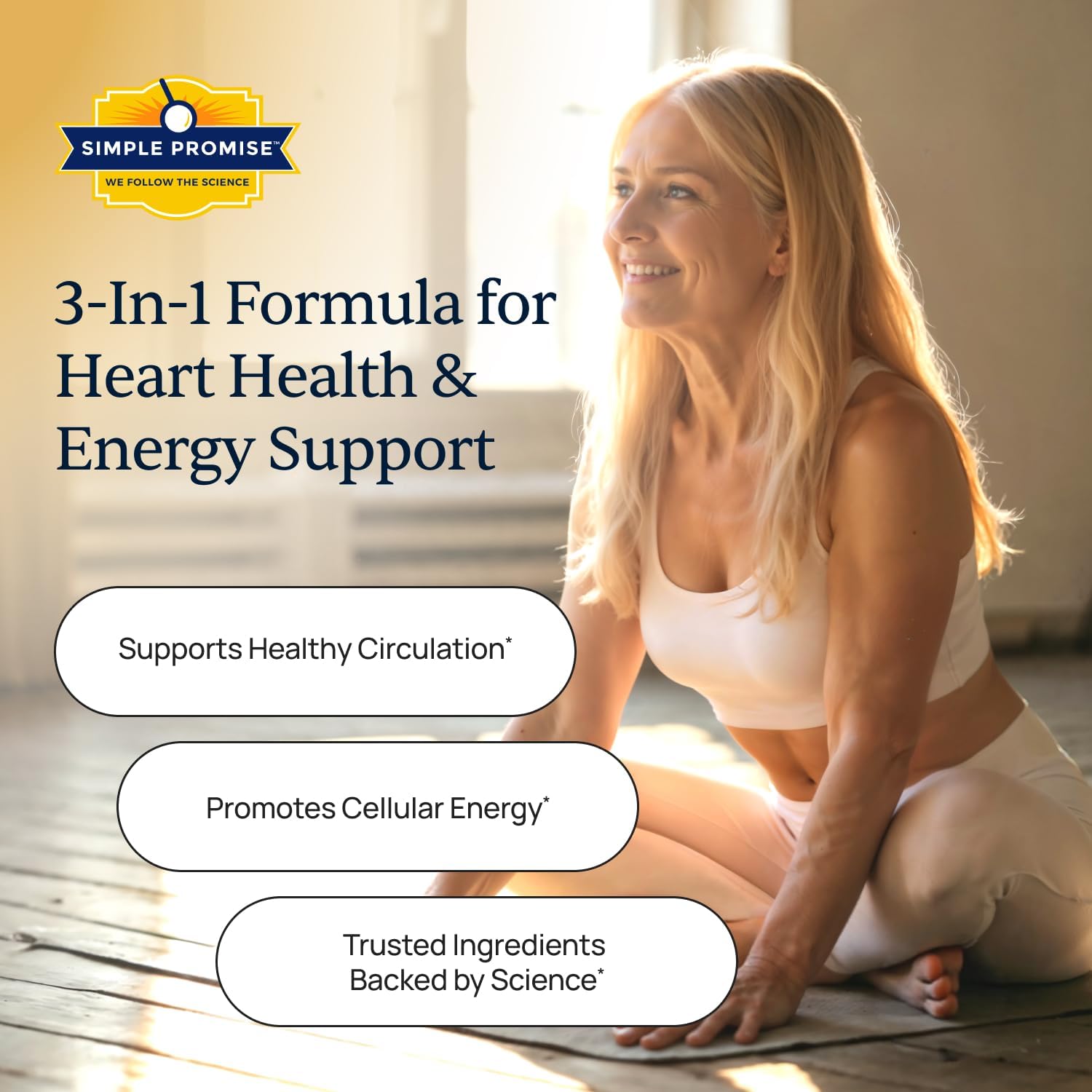 CardioClear7 - Coenzyme Q10 (CoQ10) and PQQ Heart Health Supplement with Shilajit - Supports Circulation, Cellular Energy & Daily Vitality for Cardiovascular Health - 30 Capsules