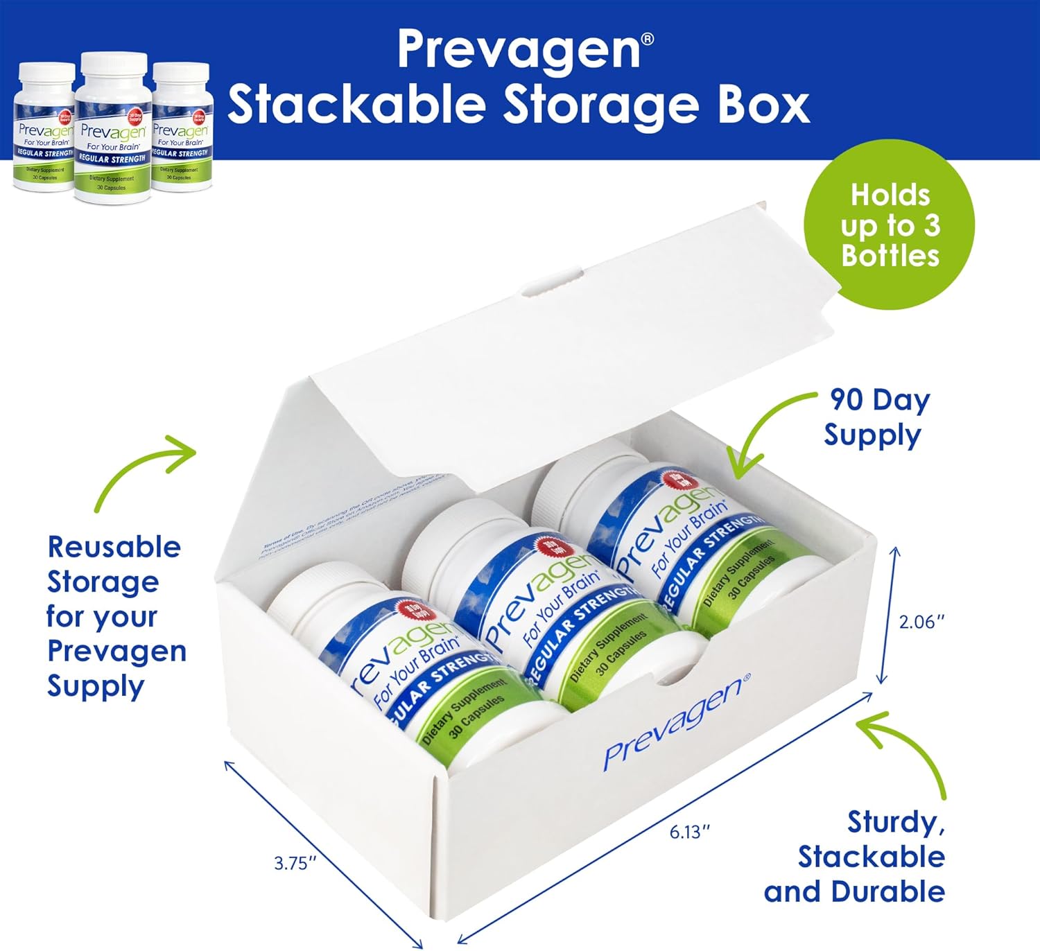 Prevagen Regular Strength - 90 Capsules (3 Month Supply) | Formulated for Your Brain | 10mg of Apoaequorin Plus Vitamin D3