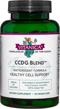 Vitanica CCDG Blend - Immune Support Supplement - DIM Supplement with Turkey Tail Mushroom, Turmeric & Green Tea - Vegan Supplement for Immune Support - Lady - 90 Capsules