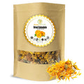 Cure Wid Pure Certified Organic Dried Calendula Flowers | 4 oz Resealable Pack Whole Organic Calendula Flowers for Skincare,DIY Remedies & Herbal Tea | Vibrant Color & Aromatic Dried Marigold Flower