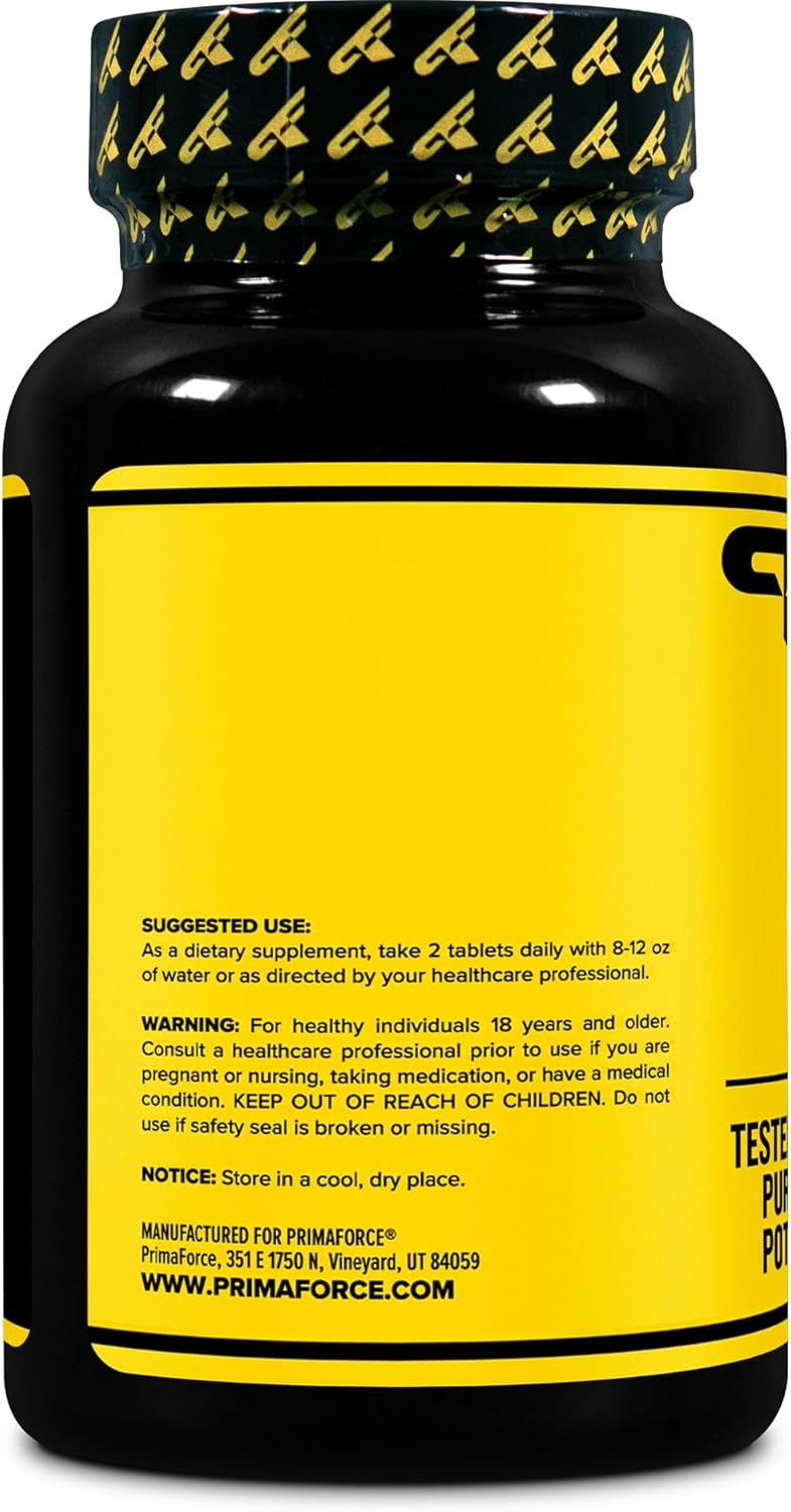Primaforce L-Citrulline 2500mg, 120 Tablets, 60 Servings
