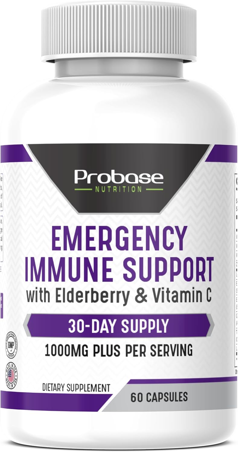 Emergency Immune Support 60 Capsules 30-Day Supply