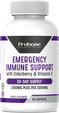 Emergency Immune Support 60 Capsules 30-Day Supply