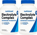 Nutricost Electrolyte Complex Advanced Hydration (120 Capsules) - 8 Hydrating Electrolytes & Vitamins, Gluten Free, Non-GMO, Vegetarian (Pack of 2)