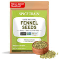 Fennel Seeds (397g/14oz) Tested for Quality | Raw Fennel Seed | Perfect for Cooking, Teas, Smoothies & Lattes | Bulk Whole Seeds in Resealable Zip Lock Pouch