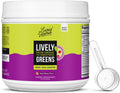 LIVELY VITAMIN CO Lively Greens w/Reds - 42 Superfood Ingredients - Memory, Focus, Mood, Digestion & Energy - Brain, Immune, Digestive & Heart Health - Bloating - Probiotics - Adaptogens - 16.19oz