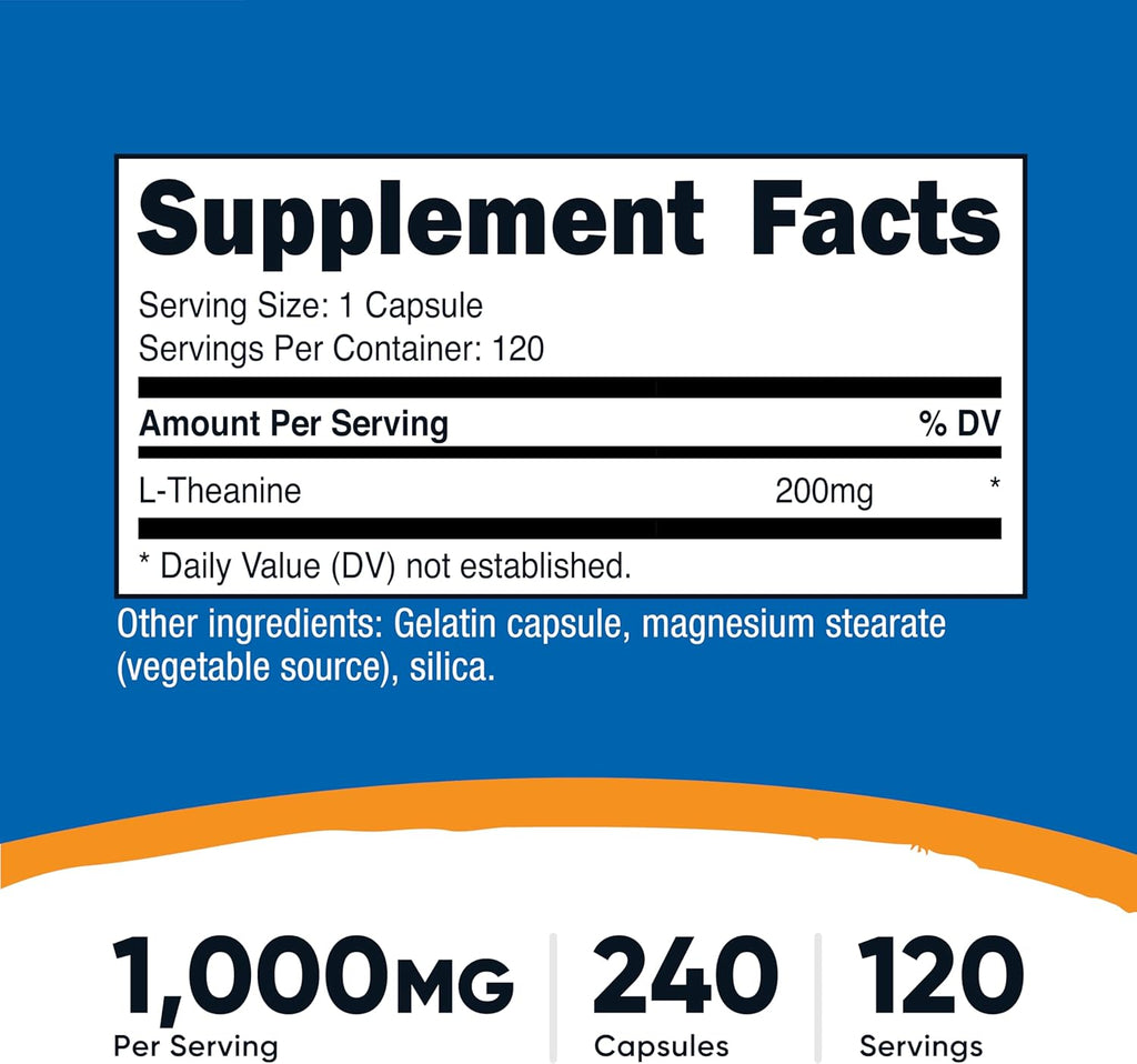 Nutricost Panax Ginseng 1000mg, 240 Capsules - Non GMO, Gluten Free, 120 Servings