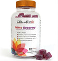 Cellev8 Prime Recovery Joint & Muscle Recovery Gummies - 60 Count - Antioxidant Cellular Health, Daily Energy, Wellness, Supplements with SOD, Tart Cherry - NSF Sport Formula, Raspberry Flavor