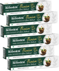Herbodent® Premium Toothpaste -5.82 Oz Pack of 6 | 21 Herbs for Strong Teeth & Healthy Gums-Neem, Clove, Cinnamon, Cardamom with Natural Mouthwash-No Paraben, No Fluoride, No Saccharin, No Triclosan