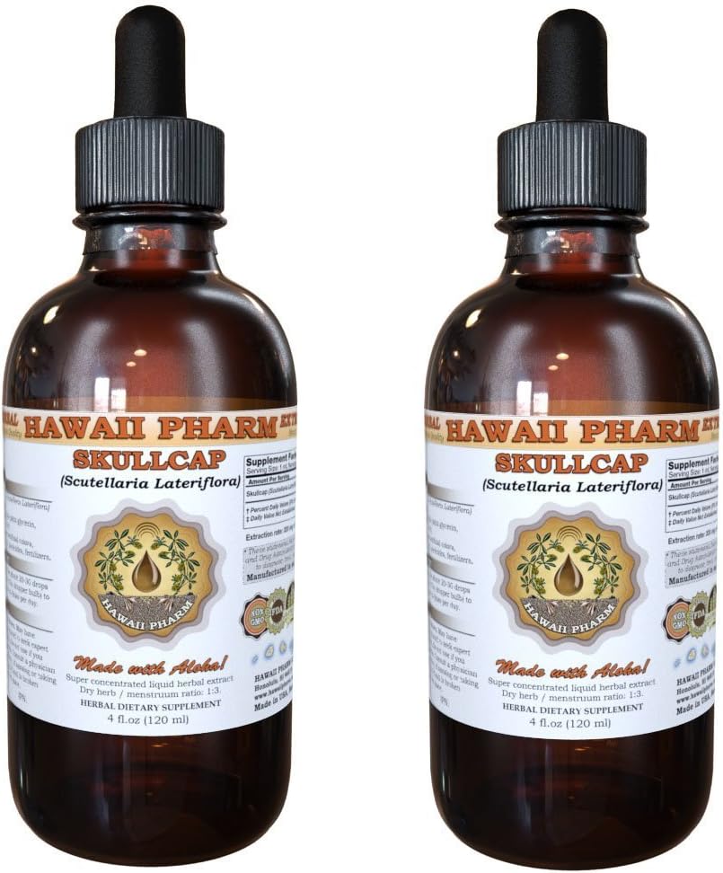 Skullcap (Scutellaria lateriflora) Liquid Extract 2x2 fl.oz