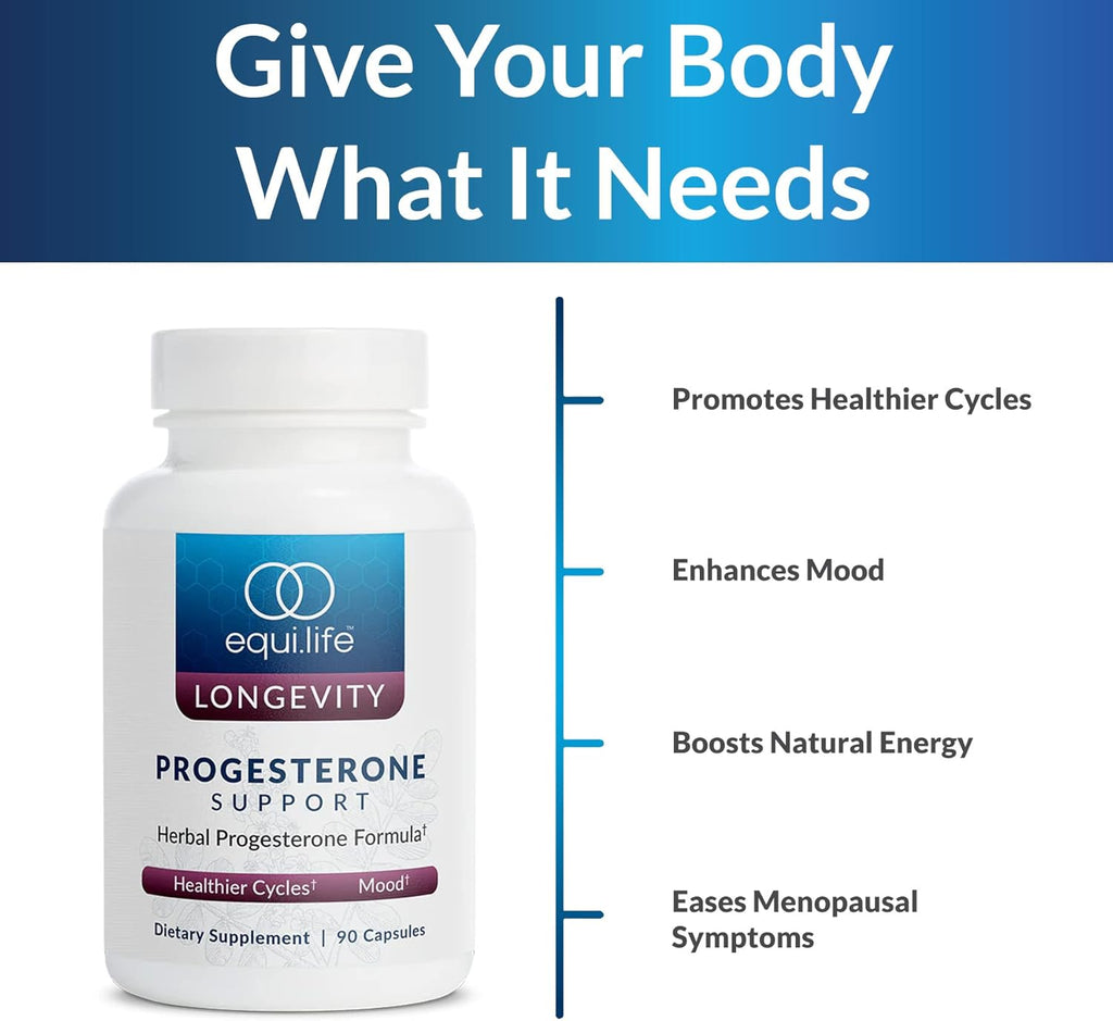 Equilife Hormone Balance Support for Women, Herbal Blend Supplement with Black Cohosh & Passion Flower to Support Overall Wellness, Gluten Free, Vegan, Non GMO, Dairy & Soy Free, 90 Capsules