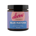 Eleven TLC, Blue Matcha Powder, Butterfly Pea Flower Powder, Matcha Blue Tea, Blue Matcha Latte, Caffeine Free Matcha, Glass Jar, 18 Servings