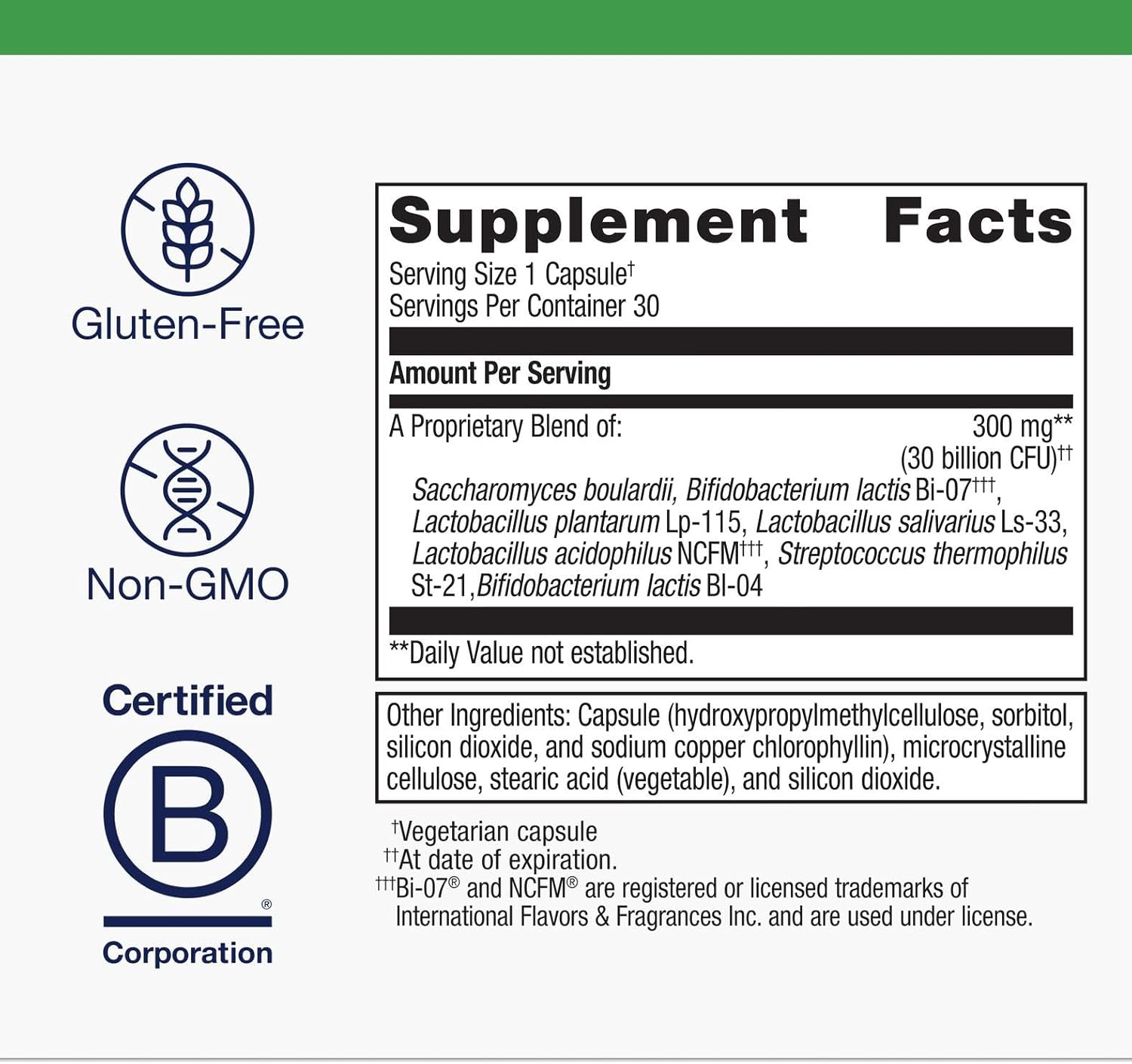 Metagenics UltraFlora Spectrum - Digestive & Immune Health Supplement* - Daily Probiotic - Non-GMO & Gluten-Free - 30 Capsules