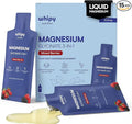 Liquid Magnesium Glycinate On The Go 3 in 1 Magnesium Citrate Liquid, Malate, Liquid Magnesium Supplement to Supports Sleep, Calm, Muscle Recovery, Energy & Fast Absorbing Travel Friendly15 Sachets