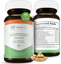 Adaptogen Immune, Adaptogens Supplements, Ashwagandha Supplements with Siberian Ginseng, Astragalus Root, and More - Promotes Healthy Body Functioning - Stress Relief Supplement, 120 Capsules