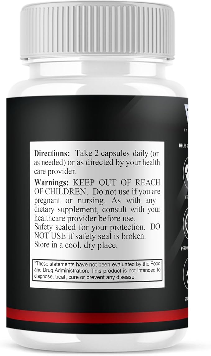 BLUE VIBE Staminox Premium Wellness and Advanced Health Management Supplement Pills, Staminox Maximum Strength Advanced Daily Health Support and Overall Wellness Formula Supplement (60 Capsules)