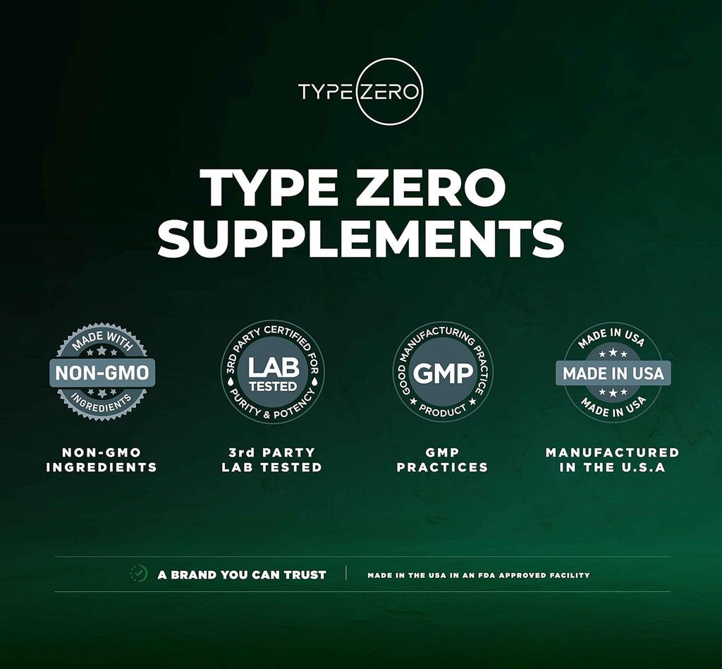 Type Zero L-Citrulline Malate Powder 2:1 6X (300g | 6000mg Per Serving | Unflavored) Ultra Clean L Citrulline, Nitric Oxide Booster, Pre Workout - Nitrous Oxide Vasodilator Supplement