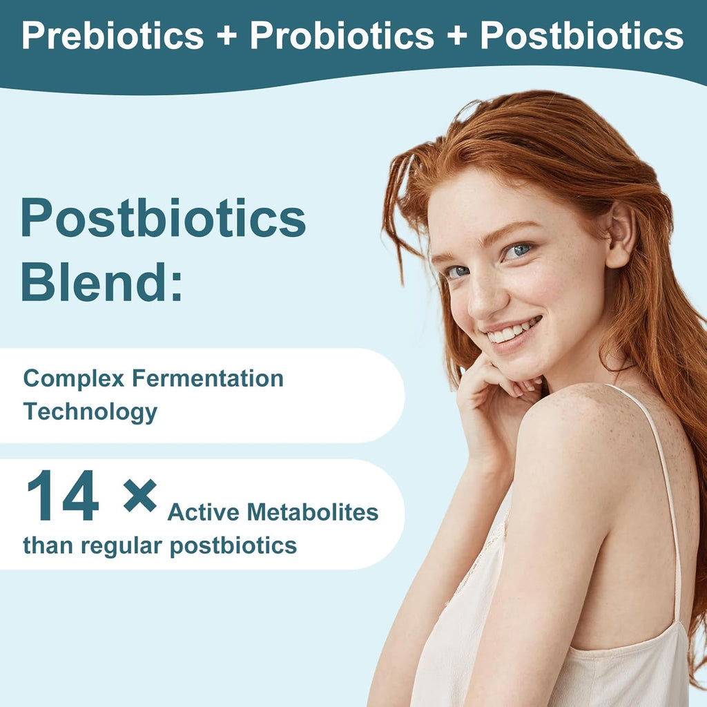 Probiotics Women Men Gut Health: Digestive Health Immune Support Bloating Relief Shelf Stable Strains 35B CFUs per Capsule Complex with Prebiotics Postbiotics Quercetin & Curcumin Dietary Supplement